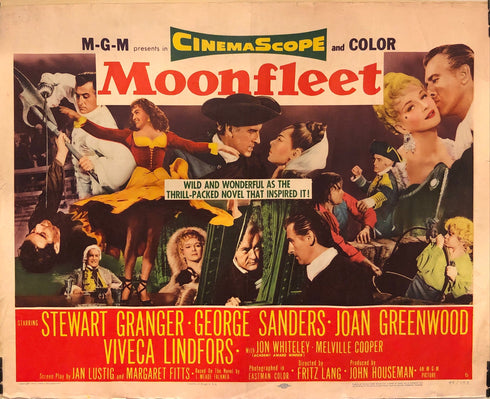 moonfleet 1955 display sheet